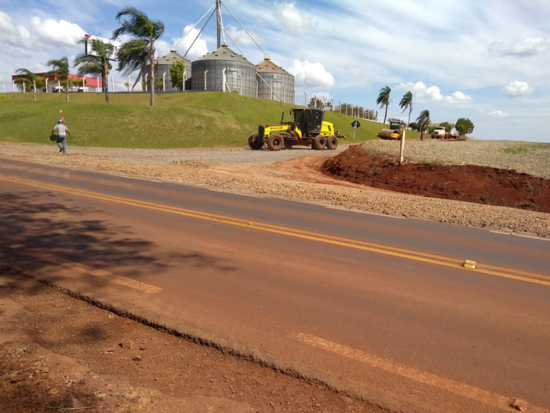 SMIR realiza manutenção dos acessos asfálticos em benefício das comunidades do interior